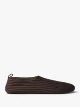 Meta Campania Collective - Aime Silk Ballerina in Dark Chocolate Brown