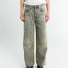 Meta Campania Collective - Milton Teawash Denim Carpenter Trousers in Blue Teawash