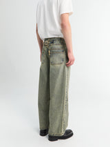 Meta Campania Collective - Milton Teawash Denim Carpenter Trousers in Blue Teawash