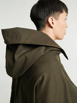 Meta Campania Collective - Rainer Unlined Cotton Parka in Dark Khaki Brown