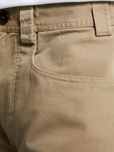 Meta Campania Collective - Egon Wide-Leg Washed Midweight Cotton Trousers in Beige
