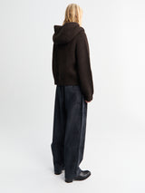 Meta Campania Collective - Ed Unlined Exaggerated Cotton Corduroy Drawstring Trousers in Dark Grey
