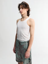 Meta Campania Collective - Francis Jersey Rib Cotton Tank Top in White