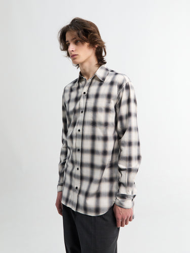 Meta Campania Collective - Pablo Exaggerat Ed Unlined Cotton Check Shirt