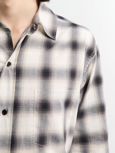 Meta Campania Collective - Pablo Exaggerat Ed Unlined Cotton Check Shirt