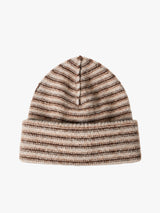 mfpen - Session Beanie in Brown Stripe