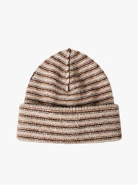 mfpen - Session Beanie in Brown Stripe