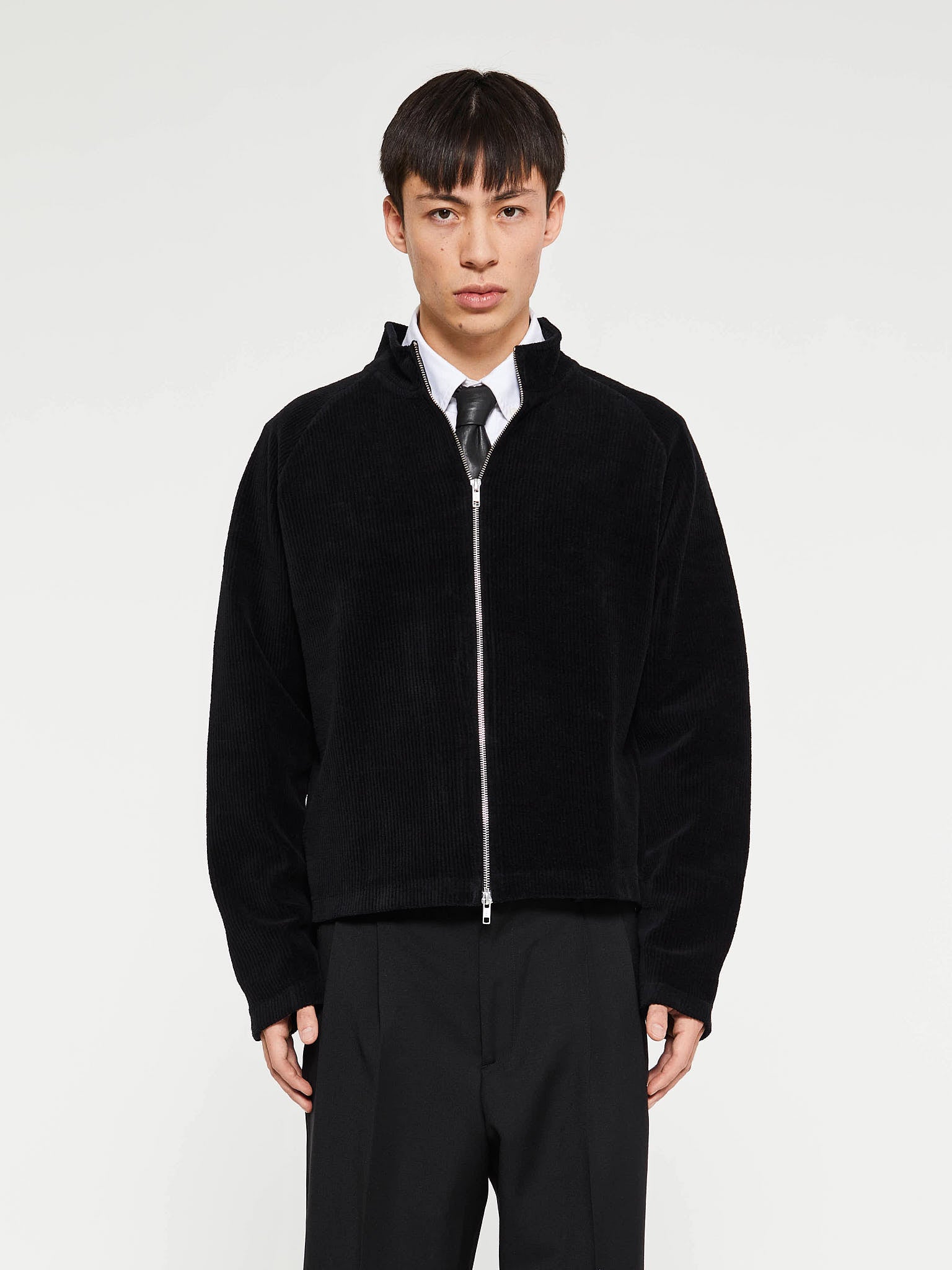 mfpen - Leisure Zip Up in Black