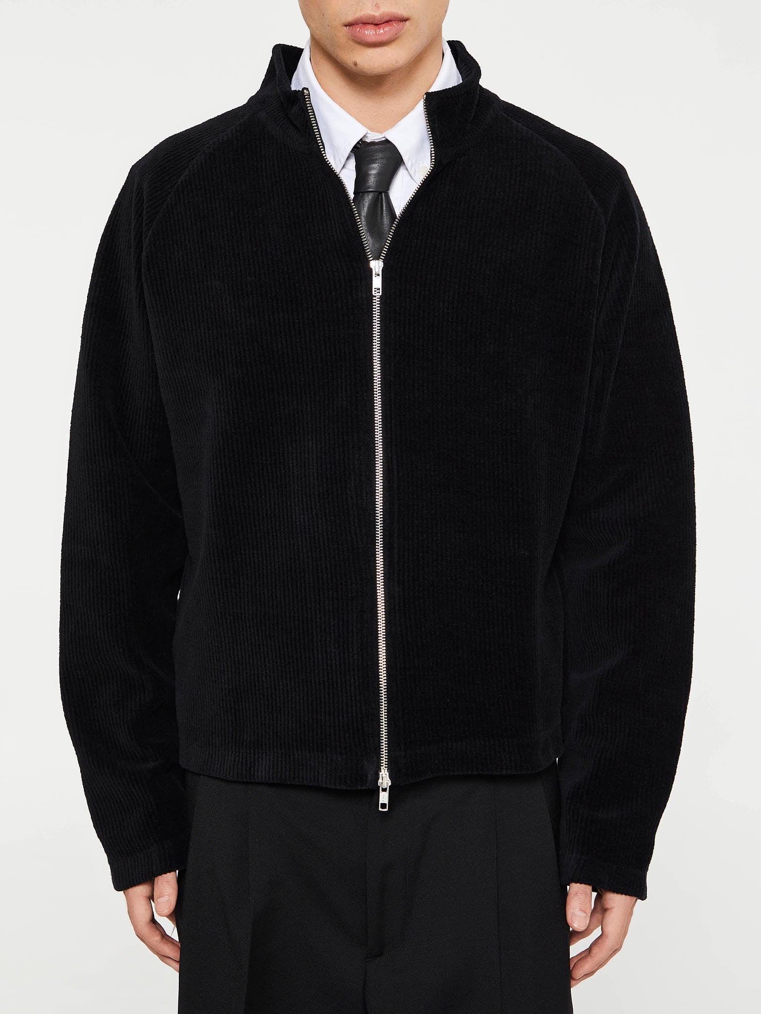 mfpen - Leisure Zip Up in Black