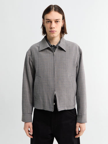 mfpen - Mail Jacket in Taupe Check