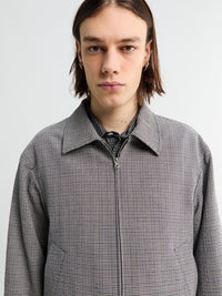 mfpen - Mail Jacket in Taupe Check