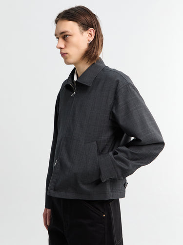 Mfpen - Mail Jacket in Dark grey Check