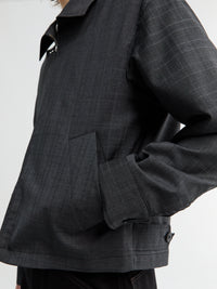 mfpen - Mail Jacket in Dark grey Check