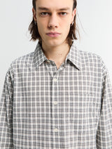 Mfpen - Executive Shirt in Off White Check