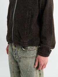 mfpen - Covet Full Zip in Burned Black