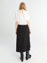 mfpen - Tab Skirt in Muted Black