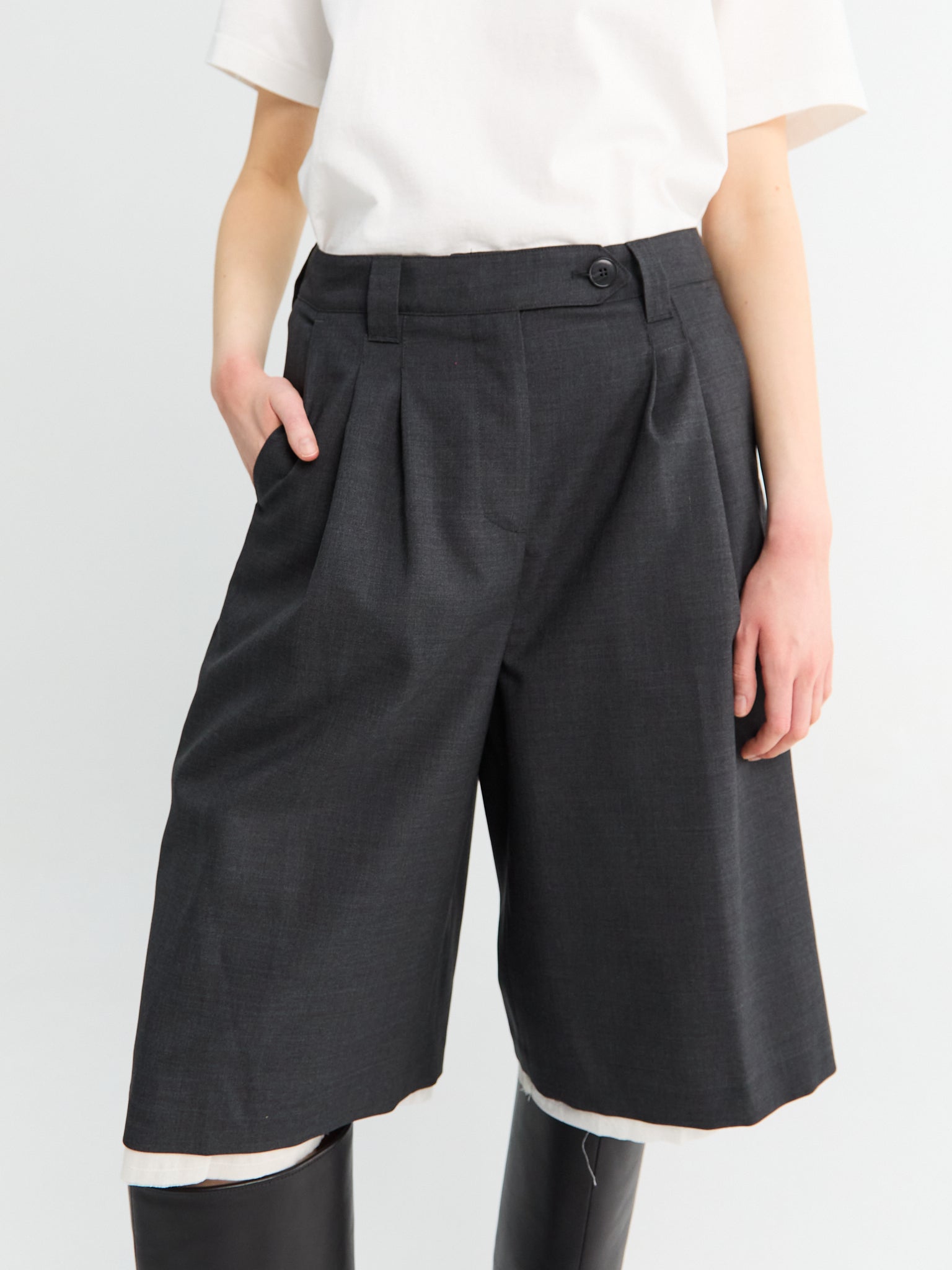 mfpen - Slash Shorts in Dark Grey – Stoy