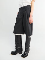 mfpen - Slash Shorts in Dark Grey