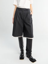 mfpen - Slash Shorts in Dark Grey
