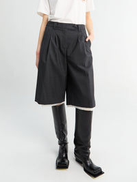 mfpen - Slash Shorts in Dark Grey