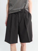 mfpen - Classic Shorts in Dark Grey Stripe