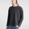 mfpen - Round Neck Sweater in Grey Bouclé Rib