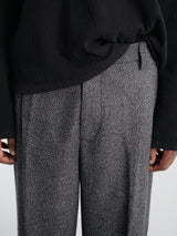 mfpen - Service Trousers in Black Static Twill