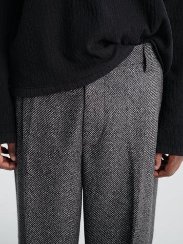 mfpen - Service Trousers in Black Static Twill
