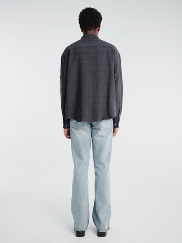 mfpen - Vacation Shirt in Midnight Check