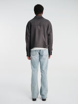 mfpen - Mail Jacket in Brown Melange Stripe