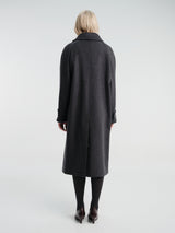 mfpen - Installation Coat in Dark Grey Recycled Wool