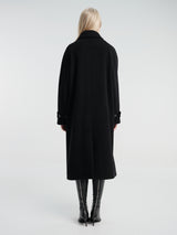 mfpen - Installation Coat in Black Recycled Wool