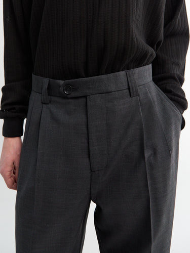 Mfpen - Classic Trousers in Grey Check