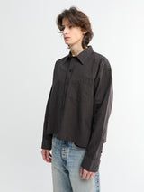 Mfpen - Priority Shirt in Dark Linen Check