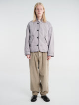 mfpen - Liner Jacket in Dusty Amethyst Dense Cotton