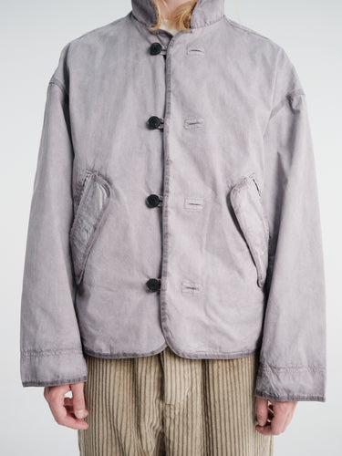 mfpen - Liner Jacket in Dusty Amethyst Dense Cotton