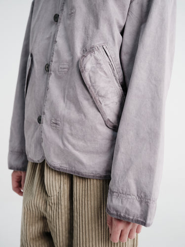 mfpen - Liner Jacket in Dusty Amethyst Dense Cotton