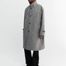 mfpen - Client Coat-Grey Glen Check