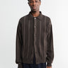 mfpen - Formal Cardigan in Biscuit Stripe