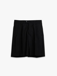 mfpen - Classic Shorts in Black Tropical Wool