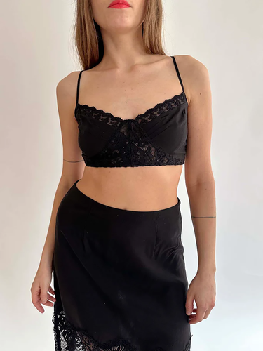 Mr. Larkin - Petite Bralette in Black