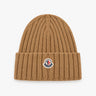 Moncler - Berretto Tricot Beanie in Brown