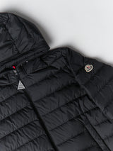 Moncler - Vermeille Hooded Short Down Jacket in Black