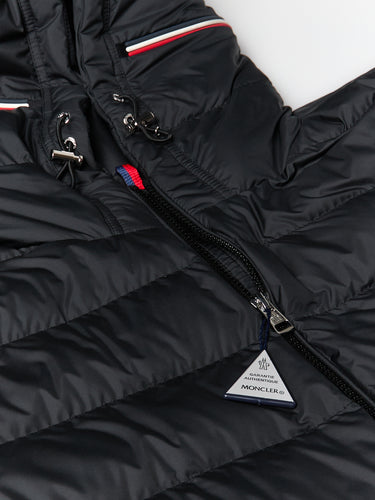 Moncler - Vermeille Hooded Short Down Jacket in Black