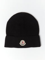 Moncler - Berretto Tricot Beanie in Black