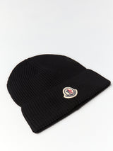 Moncler - Berretto Tricot Beanie in Black
