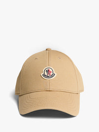 Moncler - Gabardine Baseball Cap in Beige
