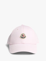 Moncler - Gabardine Baseball Cap in Light Pink