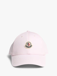Moncler - Gabardine Baseball Cap in Light Pink