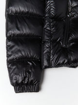 Moncler - Glesse Hooded Short Down Jacket in Black